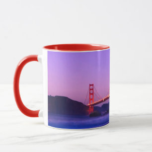 Caneca Golden gate bridge na praia do padeiro no