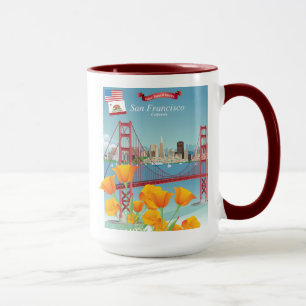 Caneca Golden gate bridge San Francisco, CA