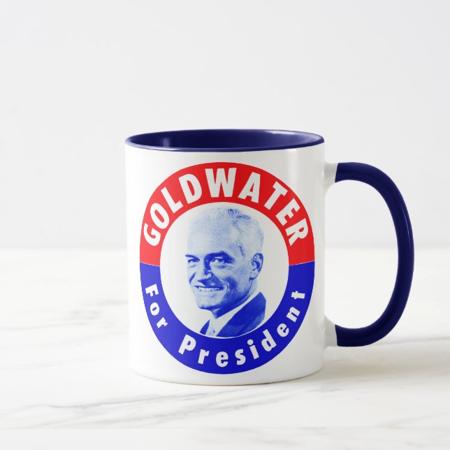 Caneca Goldwater 1964 para o presidente (Direita)