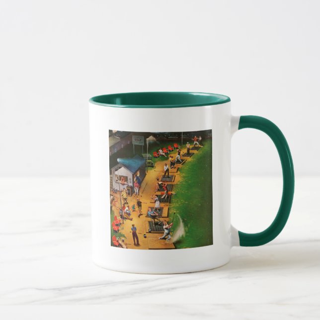 Caneca Golf Drivers Range de John Falter (Direita)
