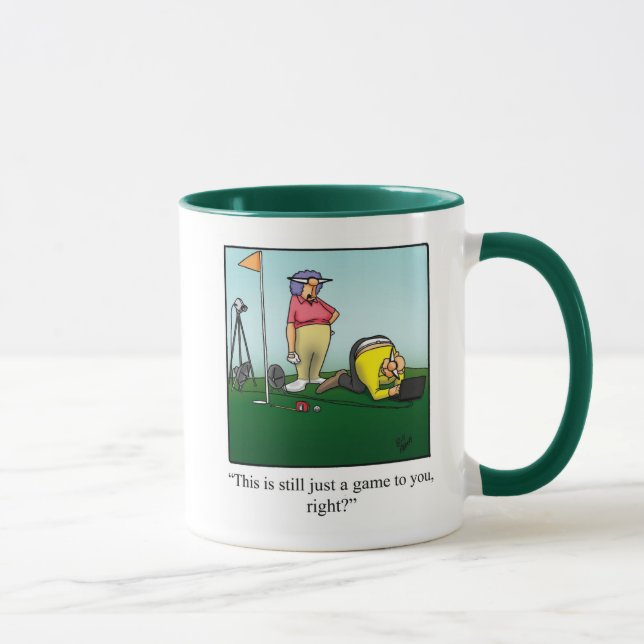 Caneca Golf Humor Mug Gift (Direita)
