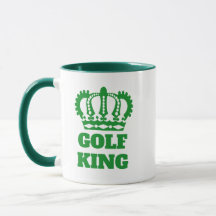 Golf King Mug - Presente de Golfe Perfeito para Pa