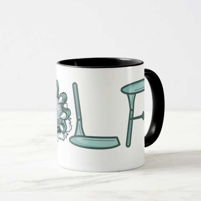 Caneca Golfe (Frente Esquerda)