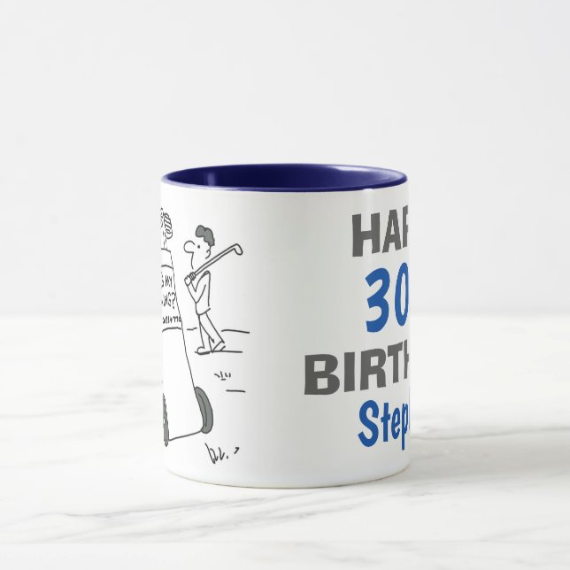 Caneca Golfe com Sinal de Golfe (Centro)