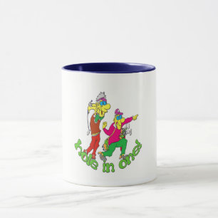 Caneca Golfer ganhando um buraco em um