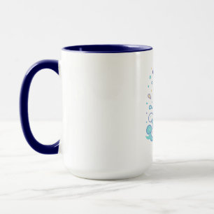 Caneca Golfinho de Splash de Bolha Personalizado Animal d