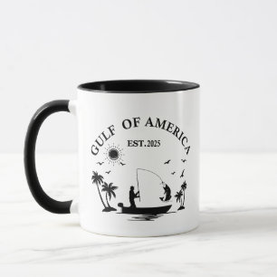 Caneca Golfo da América polo de pesca patriótico american