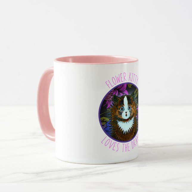 CANECA GOMA DE CAFÉ DE GATO DE FLOWTEN (Frente Esquerda)