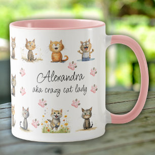 CANECA GOMA DE LADY GATO LOUCO