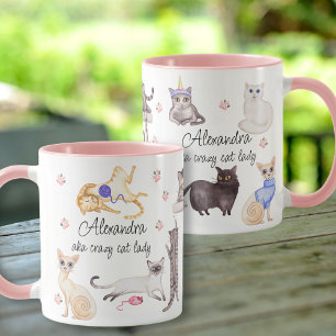 CANECA GOMA DE LADY GATO LOUCO