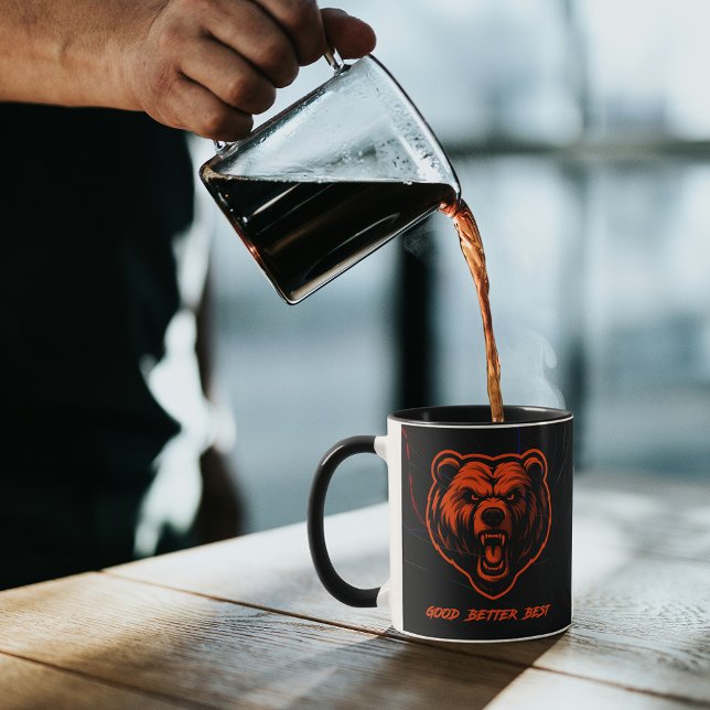 Caneca Good Better Best Never Let It Rest (Criador carregado)