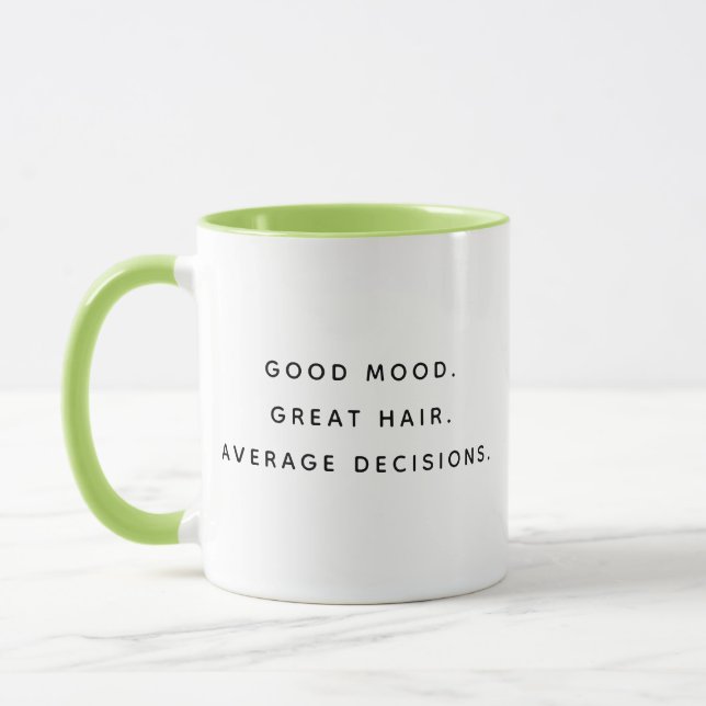 Caneca Good Mood Happy Humorous Coworker Mug (Esquerda)