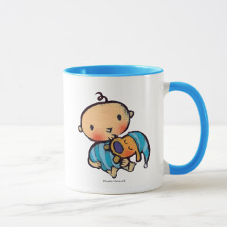 Caneca Goodnight filhote de cachorro adorável dos beijos