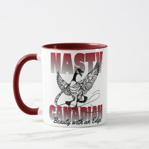 Caneca Goose canadense desagradável