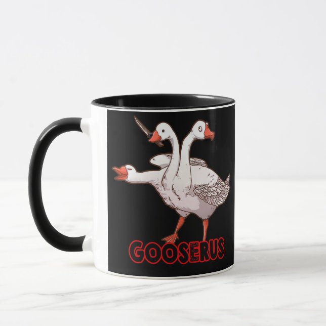 Caneca Goose e Cerberus Mug (Esquerda)