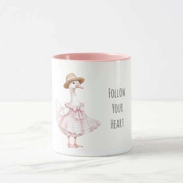 Caneca Goose Pink Dress Hat (Centro)