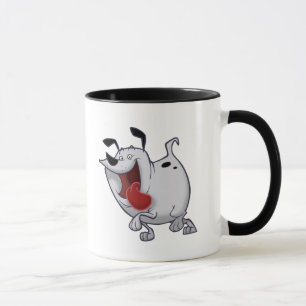 Caneca gorda do cão