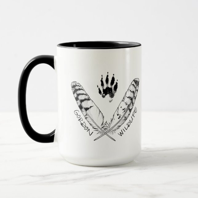 Caneca Gordon Wildlife Logo Coffee Mug (Esquerda)