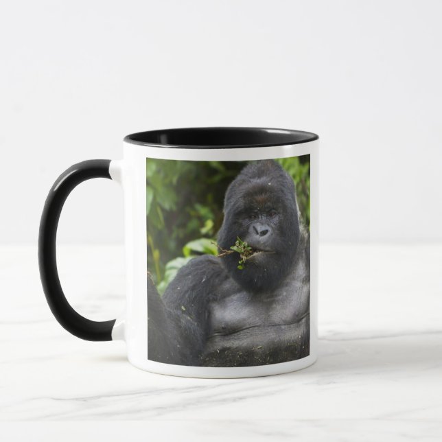 Caneca Gorila de montanha e Silverback (Esquerda)