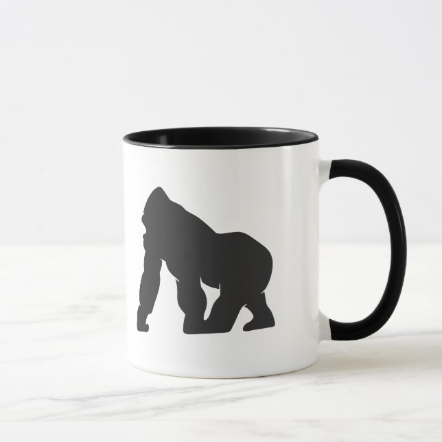 Caneca Gorilla silhouette (Direita)