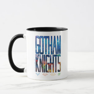 Caneca Gotham Knights City Lettering