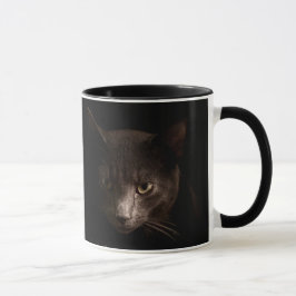 Caneca Gothic Pet Portrait Photo -  Magnificent Dark
