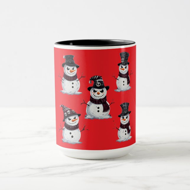 Caneca Gothic Snowman (Centro)