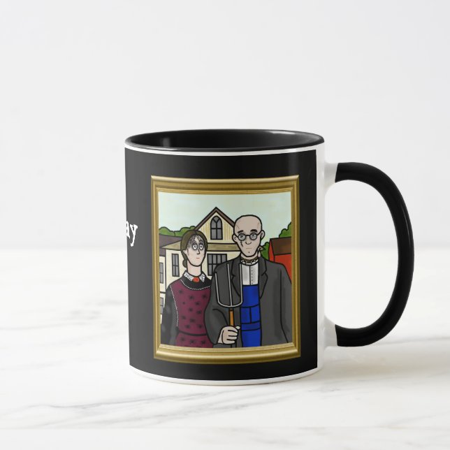 Caneca Gótico do Mundo - Mug Gótico Americano (Direita)