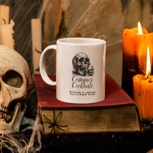 Caneca Gótico - Festa de Halloween de Whiskey Vintage