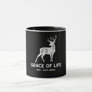 Caneca Graça da vida animal com espírito de veado selva