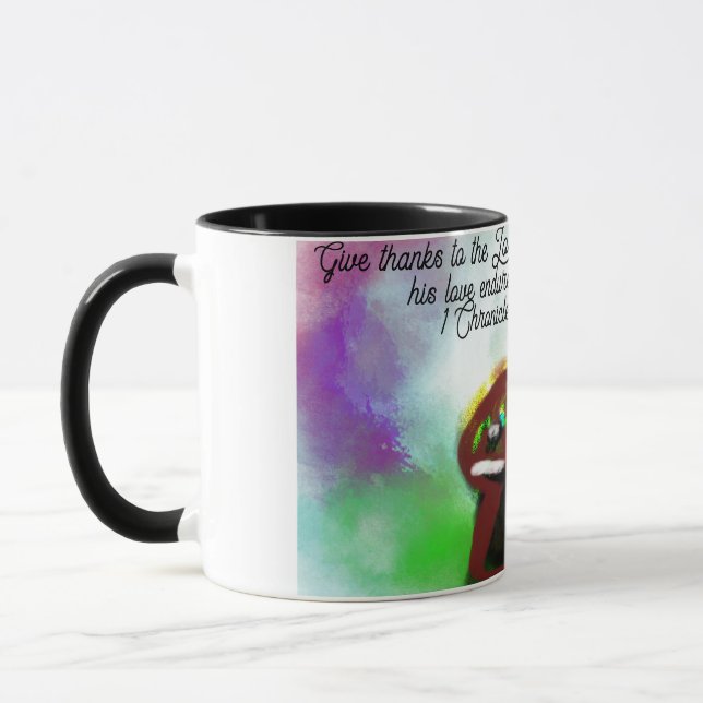 Caneca Graças a Jesus  (Esquerda)