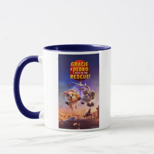 Caneca Gracie & Pedro: Pets para o resgate!