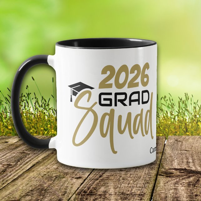 Caneca Grad Squad Dourado Preto (Criador carregado)