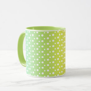 Caneca Gradiente de bolhas arco-íris colorida