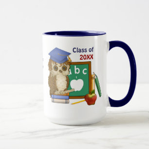 Caneca Graduação de Coruja Bolsa de Estudos