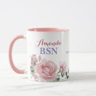 Caneca Graduação na Escola de Enfermagem BSN