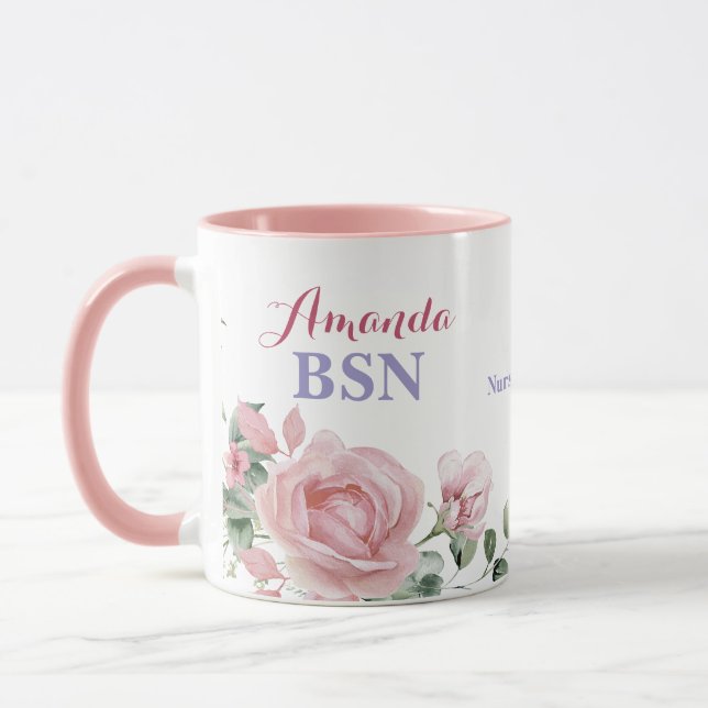 Caneca Graduação na Escola de Enfermagem BSN (Esquerda)
