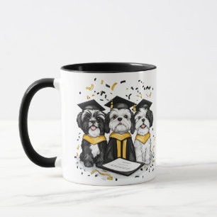 Caneca Graduação Shih Tzu Dogs