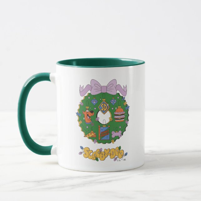 Caneca Gráfica de Coroa de Lanche de Férias do Scooby-Doo (Esquerda)