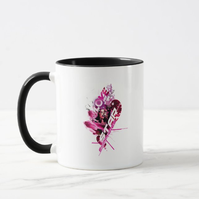 Caneca Gráfico de Sapphire Estrela 8 (Esquerda)