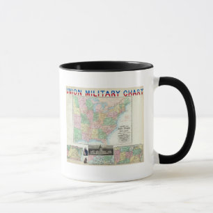 Caneca Gráfico Militar da União