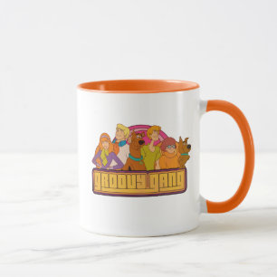Caneca "Gráfico retro dos desenhos animados do grupo