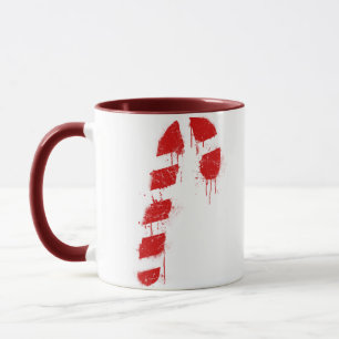 Caneca Grafite de Canas de Candy