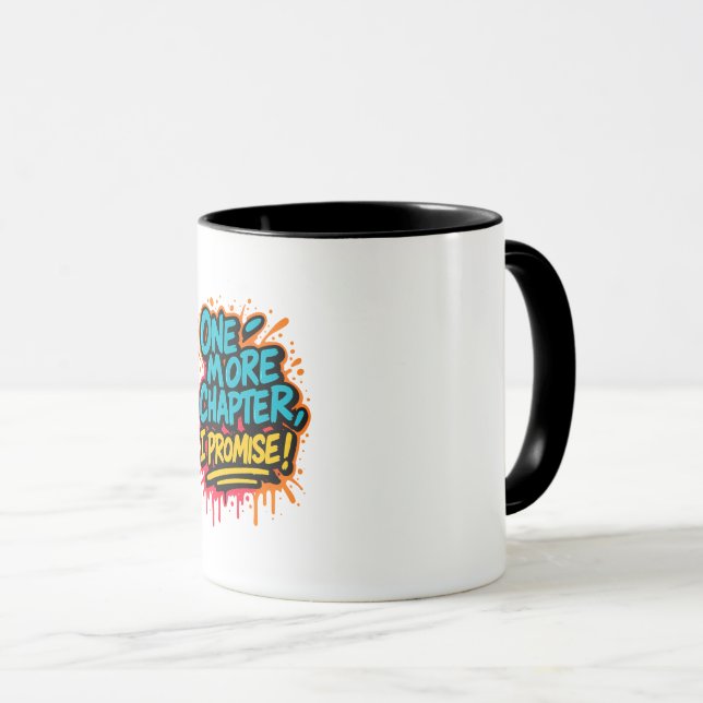 Caneca Grafite Estilo Leitura De Cotação Tee / Dom De Pas (Frente Esquerda)