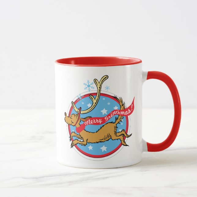 Caneca Gralha | Max Feliz Grinchmas! (Direita)