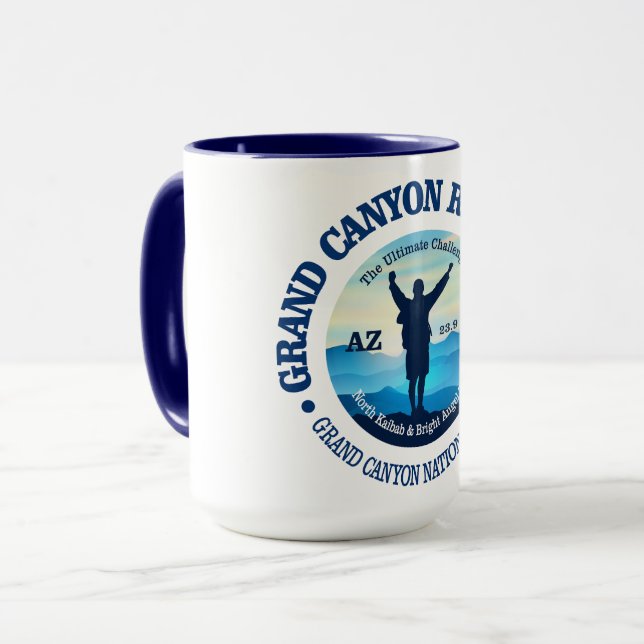 Caneca Grand Canyon Rim para Rim (V) (Frente Esquerda)