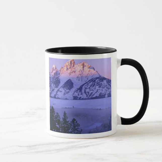 Caneca GRAND TETON NATIONAL PARK, WYOMING. EUA. Nevoeiro  (Direita)