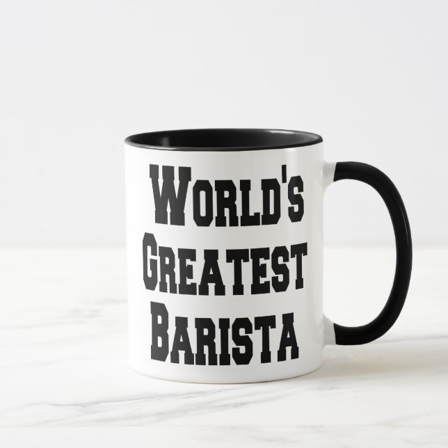 Caneca Grande Barista do Mundo (Direita)