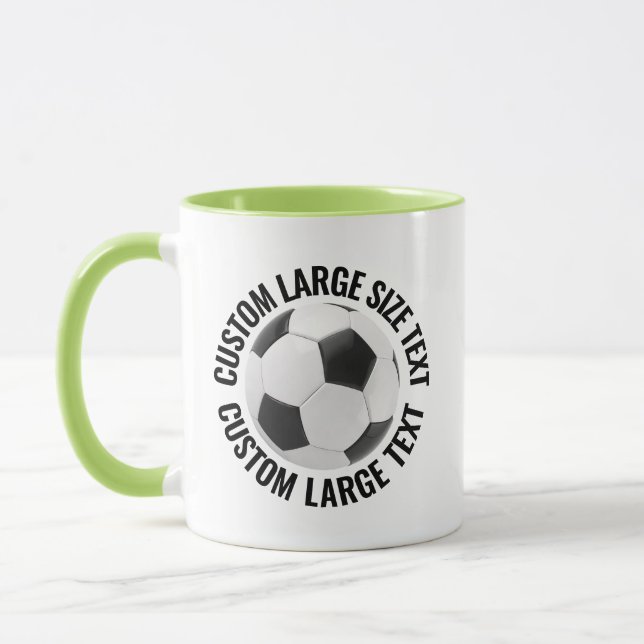 Caneca Grande Combo LIME GREEN de Texto 325ml Personaliza (Esquerda)