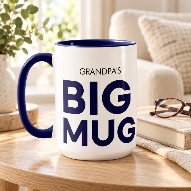 Caneca Grande da Marinha | Caneca Enorme | Do Avô (Criador carregado)